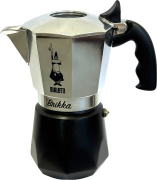 Bialetti New Brikka 2023, 4 Tassen