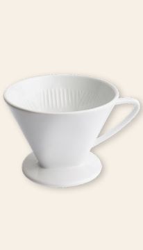 Kaffeefilter / Porzellanfilter 1x2 / 1x4 / 1x6