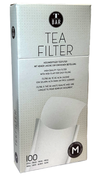 Tee-Filter aus Papier, Größe M, 100 Stk.