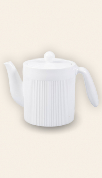 Carl Henkel Ionic Tea Pot 1,0l Porzellan weiß