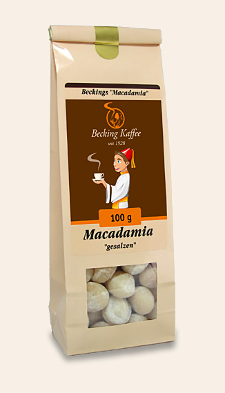 Macadamia gesalzen